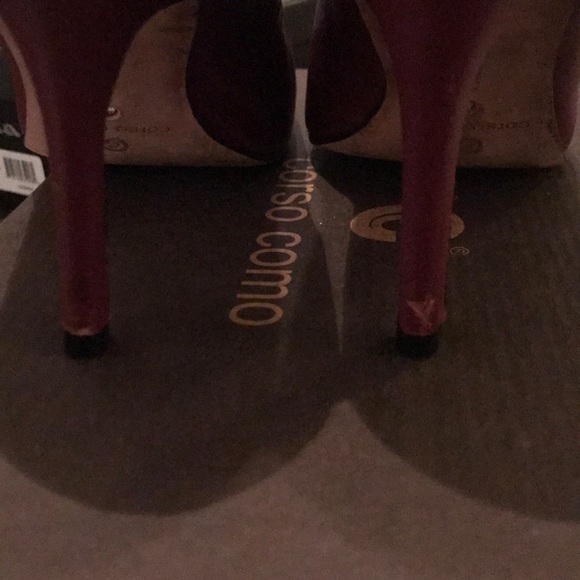 Red Corso Como Pumps - Picture 4 of 6
